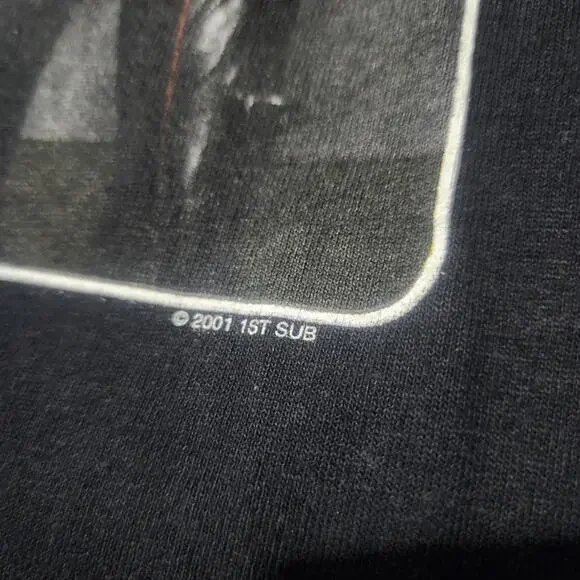 Vintage 2001 *NSYNC PopOdyssey Tour Tee Black XL Boy Band Shirt 23x31 - Picture 5 of 8